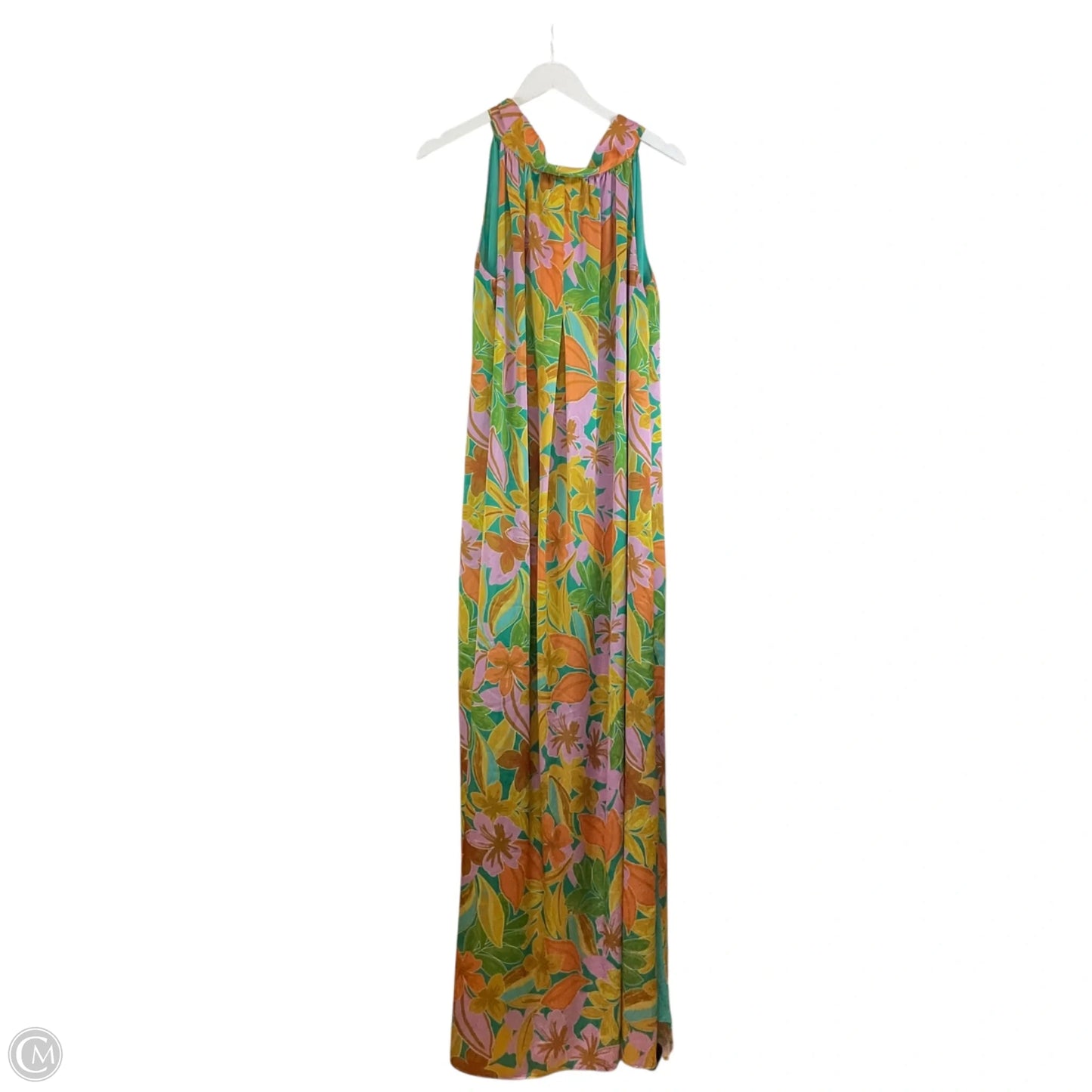 Dress Casual Maxi By Cmc In Floral Print, Size: L