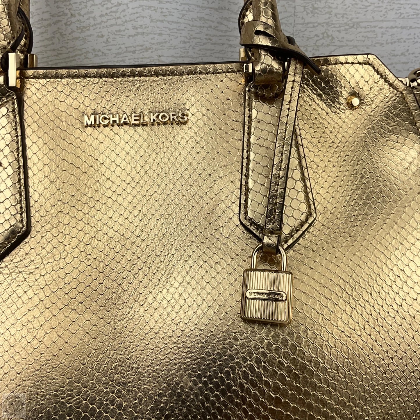 Crossbody Designer By Michael Kors, Size: Medium