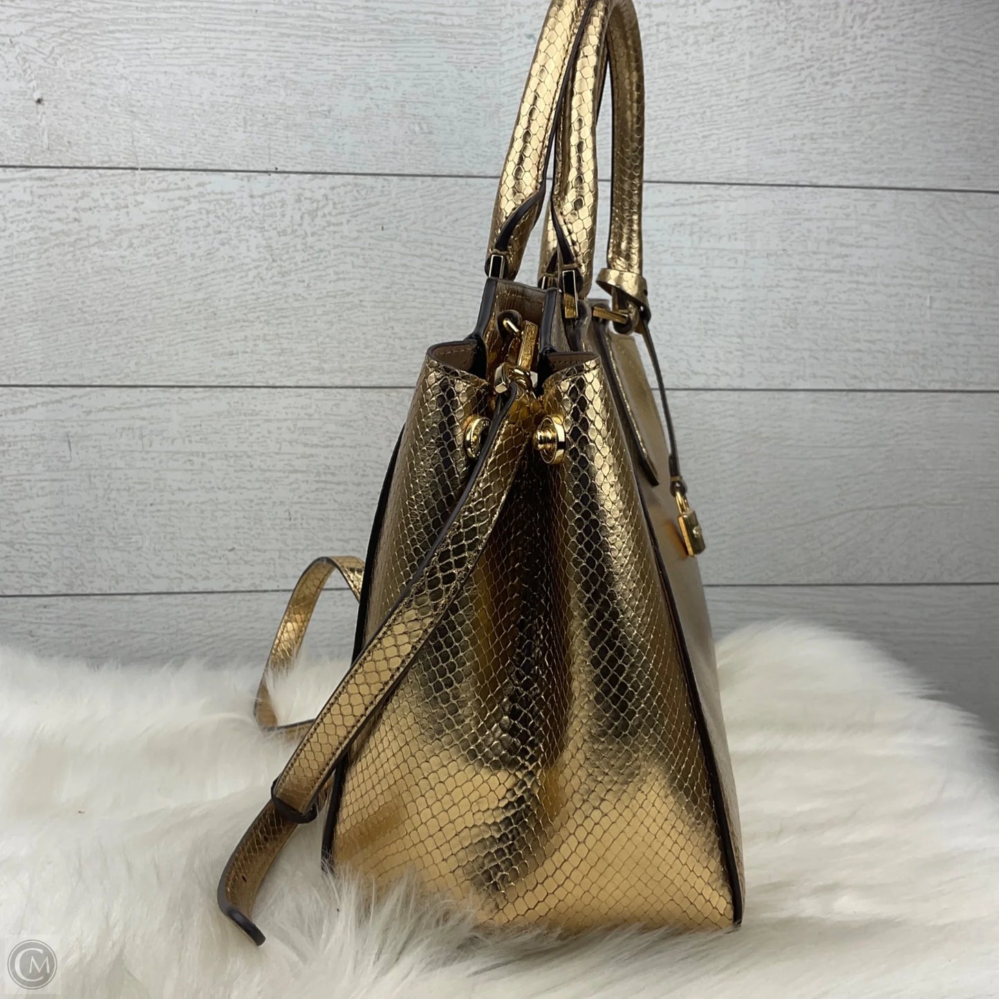 Crossbody Designer By Michael Kors, Size: Medium