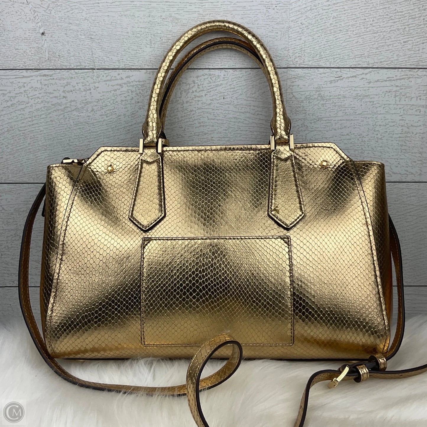 Crossbody Designer By Michael Kors, Size: Medium