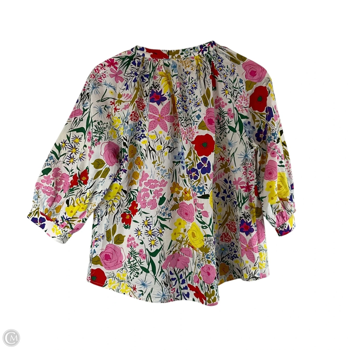 Top Long Sleeve By Clothes Mentor In Floral Print, Size: S