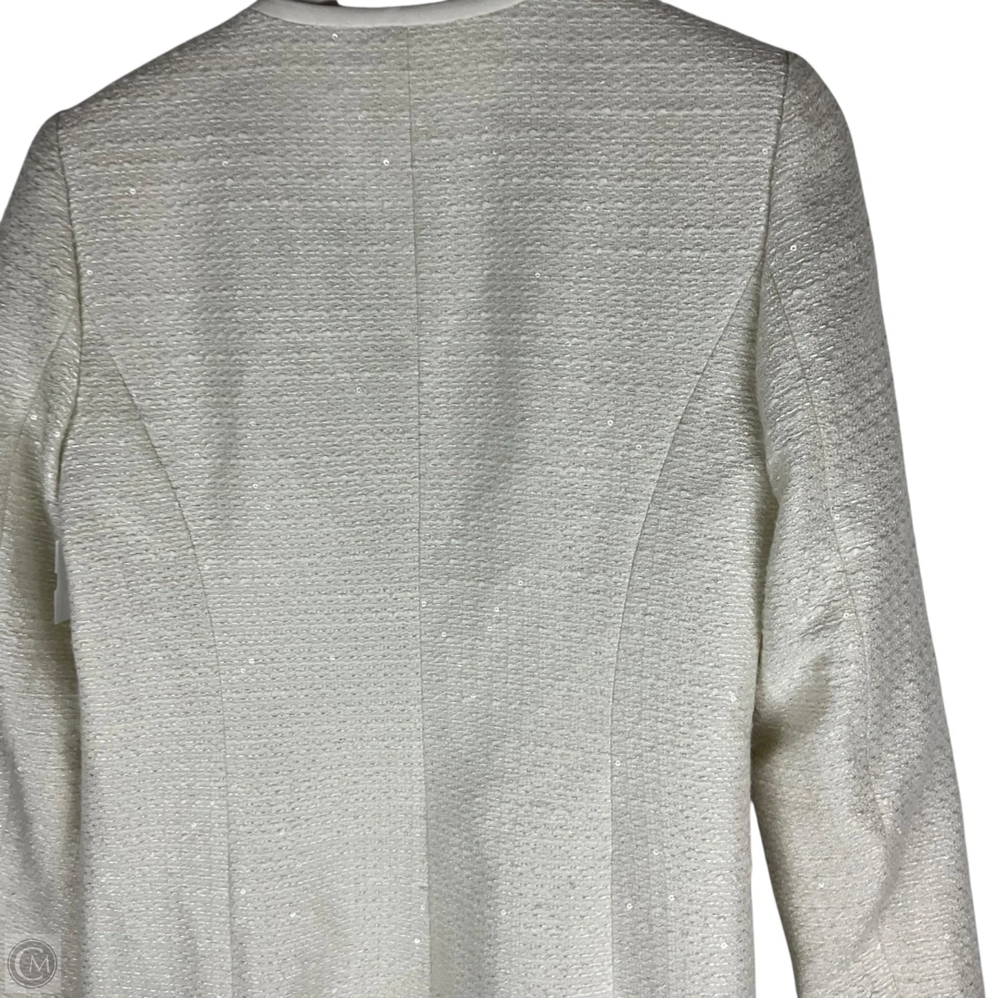 Coat Peacoat By Calvin Klein In White, Size: 6