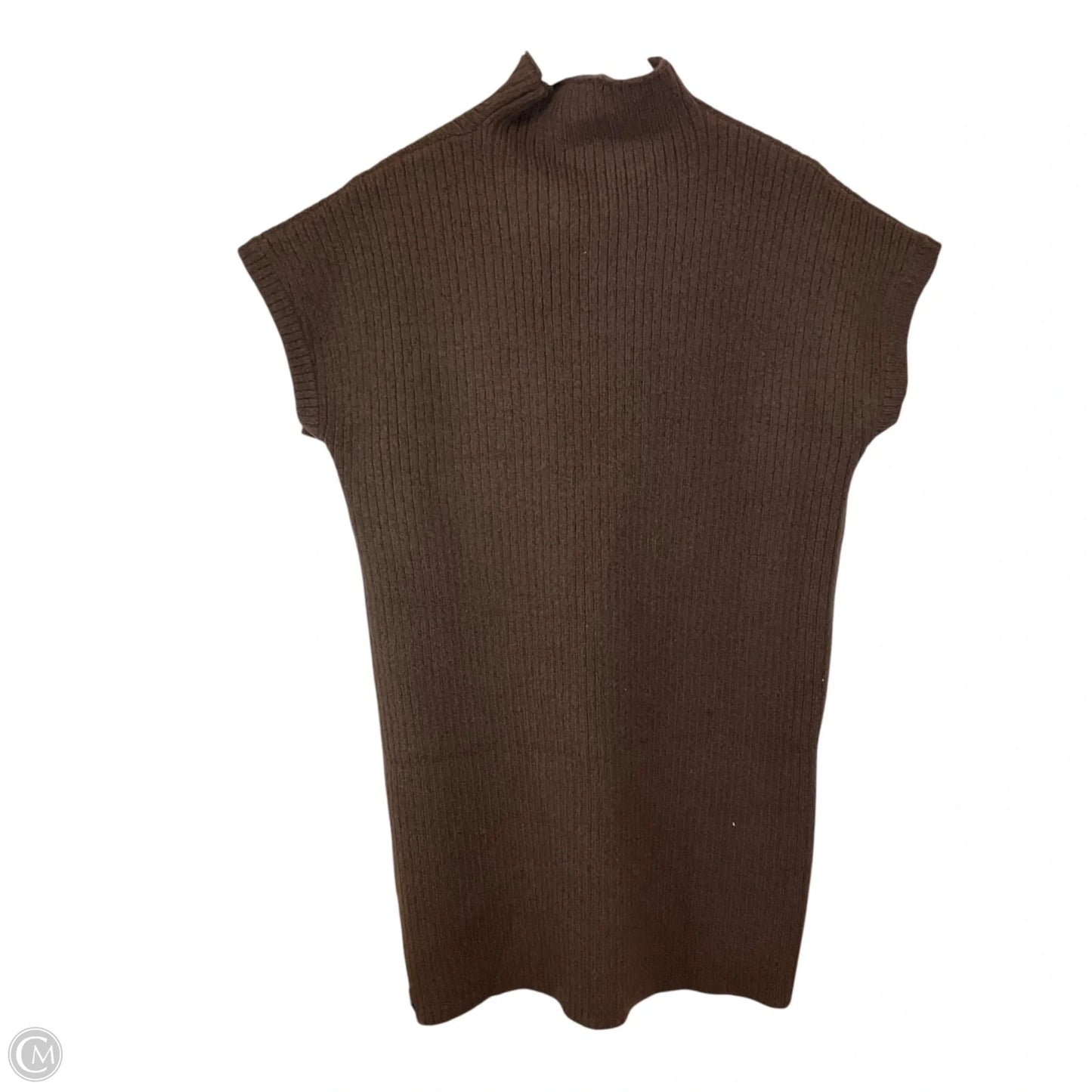 Dress Sweater By Zenana Outfitters In Brown, Size: S