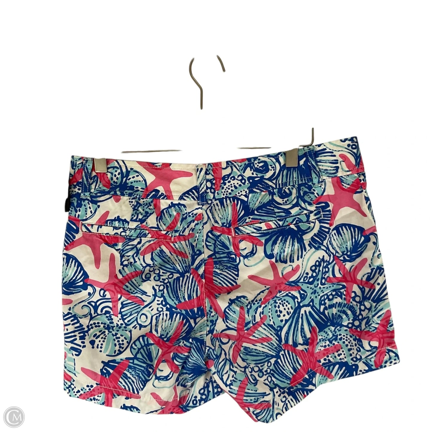 Shorts Designer By Lilly Pulitzer In Blue & Pink, Size: 6
