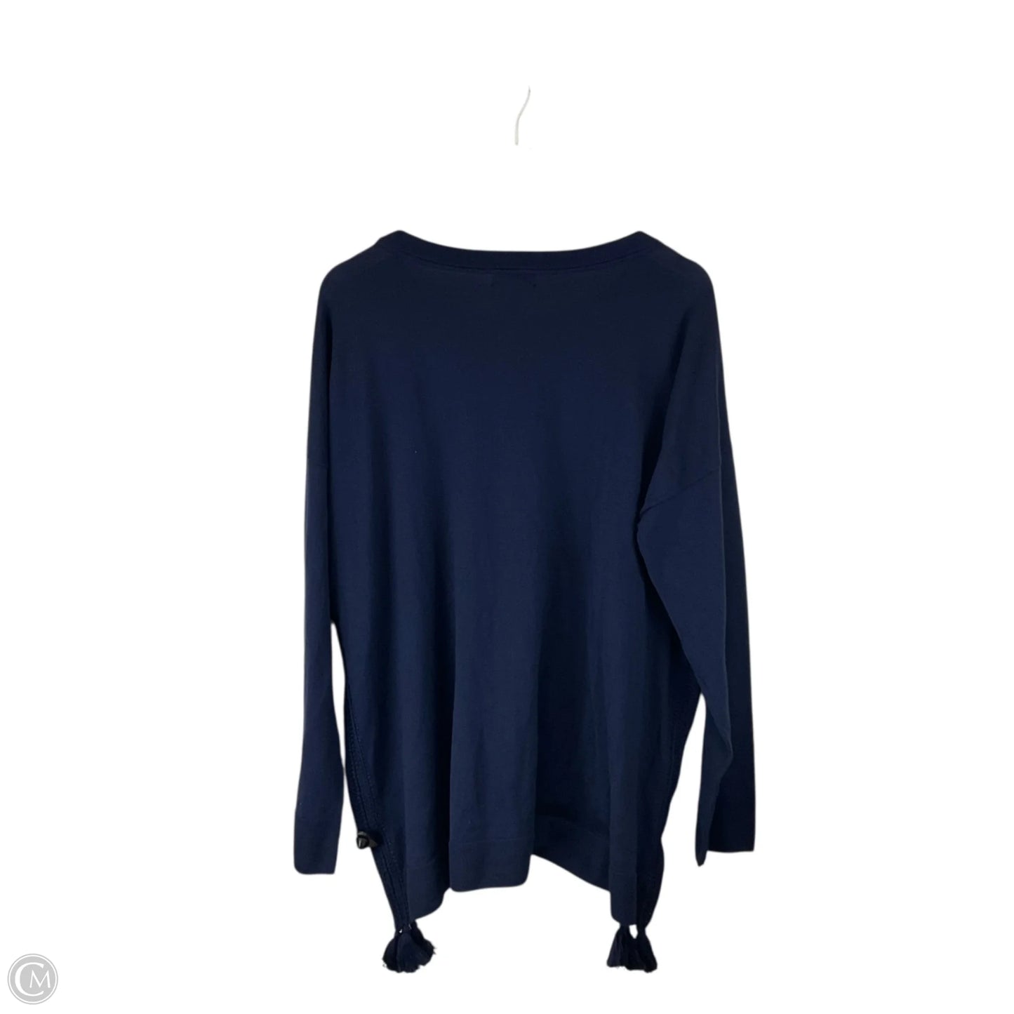 Top Long Sleeve Designer By Lilly Pulitzer In Blue, Size: Xl