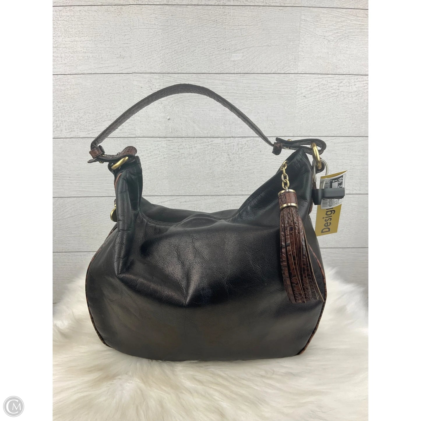 Handbag Designer By Brahmin, Size: Medium