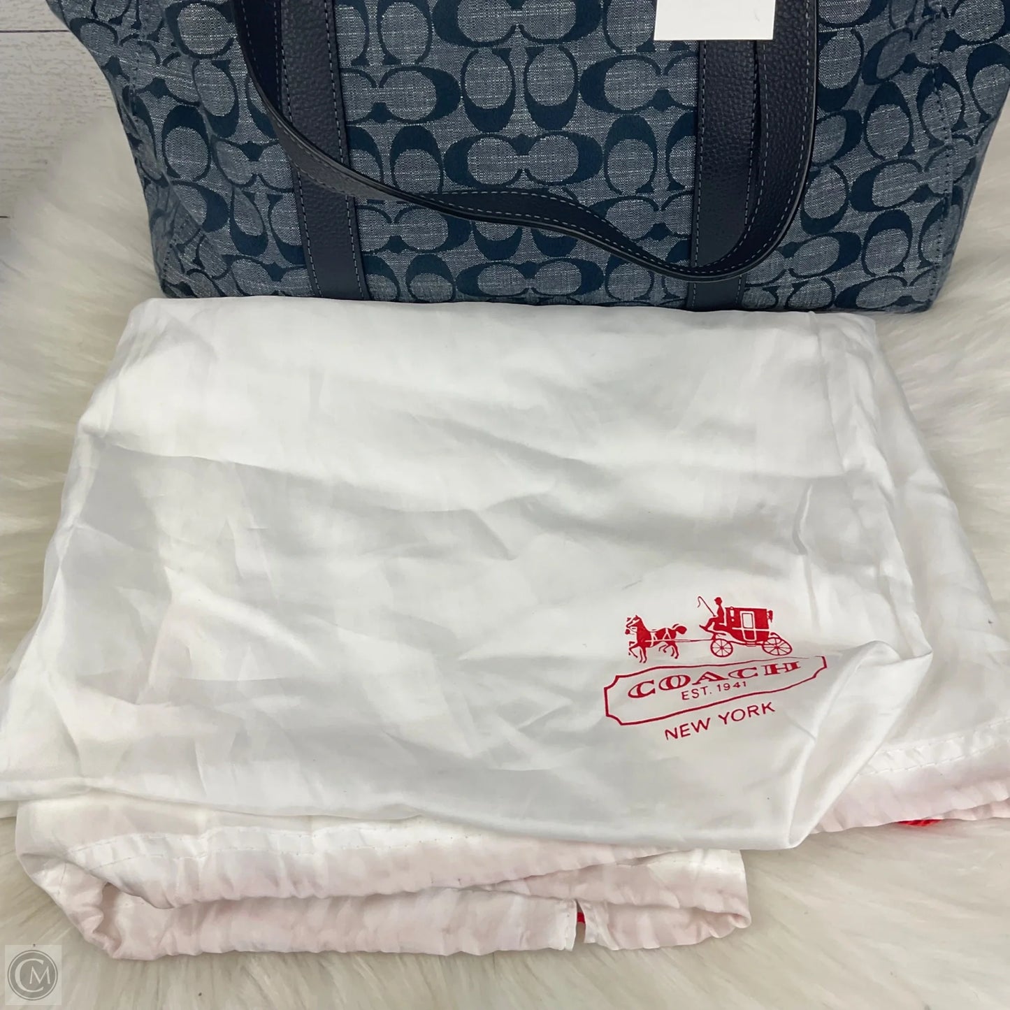 Handbag Designer By Coach, Size: Large