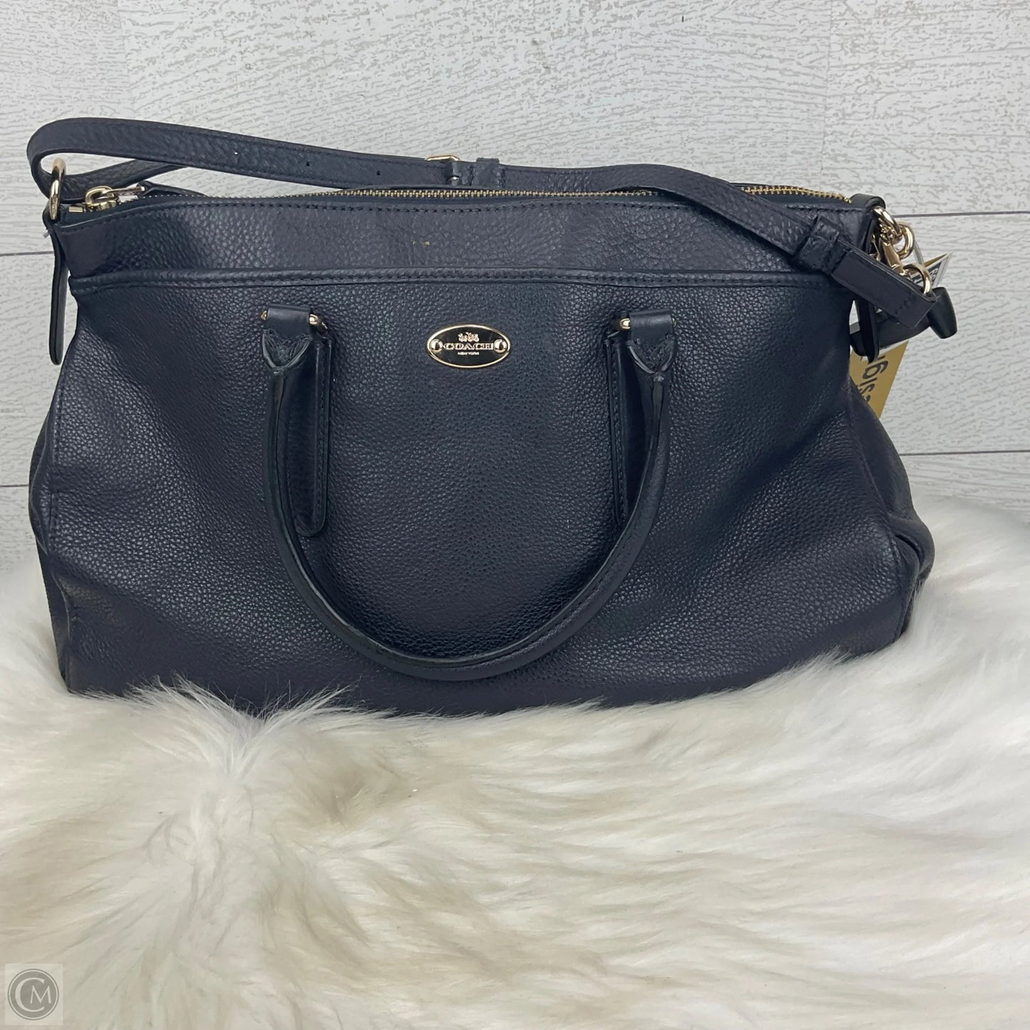 Handbag Designer By Coach, Size: Medium