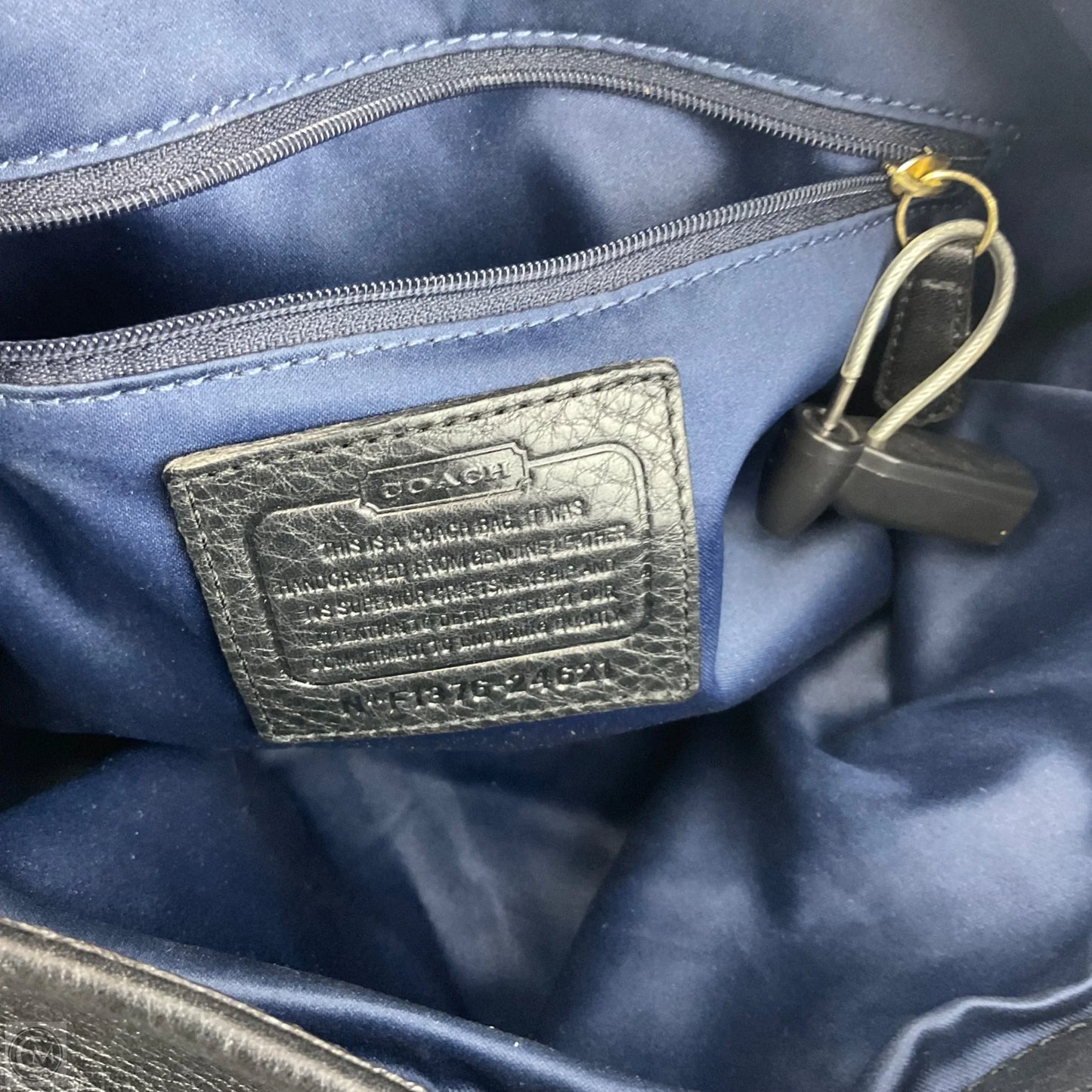 Handbag Designer By Coach, Size: Medium