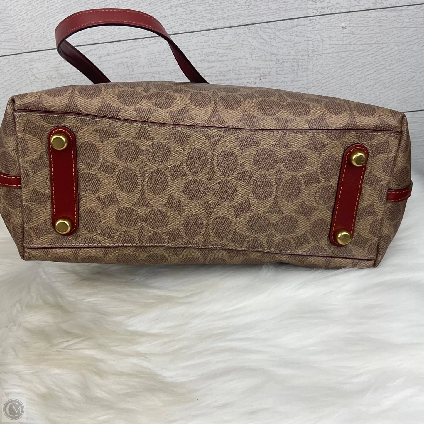 Handbag Designer By Coach, Size: Medium