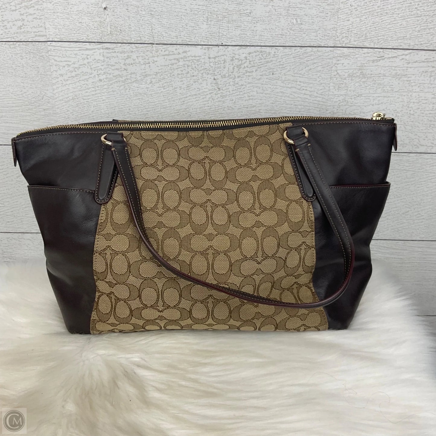 Handbag Designer By Coach, Size: Medium
