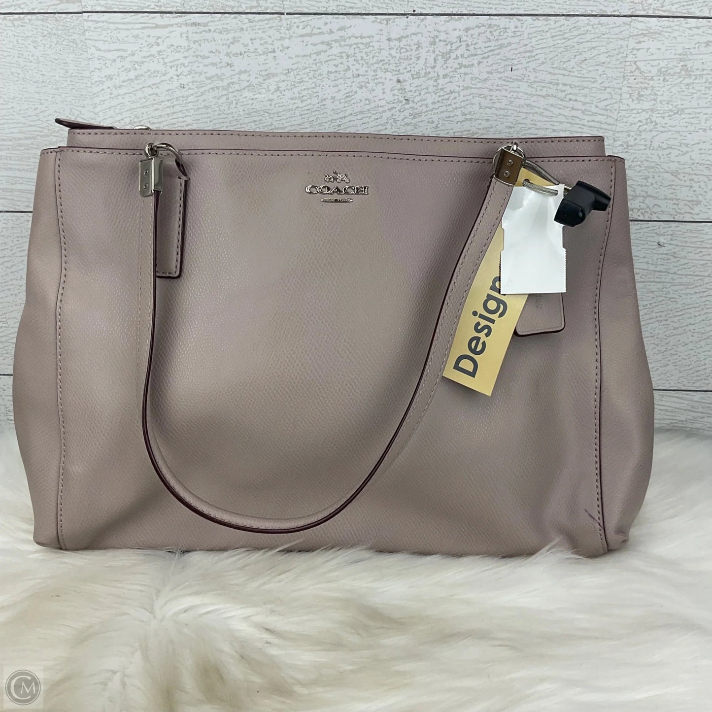 Handbag Designer By Coach, Size: Medium