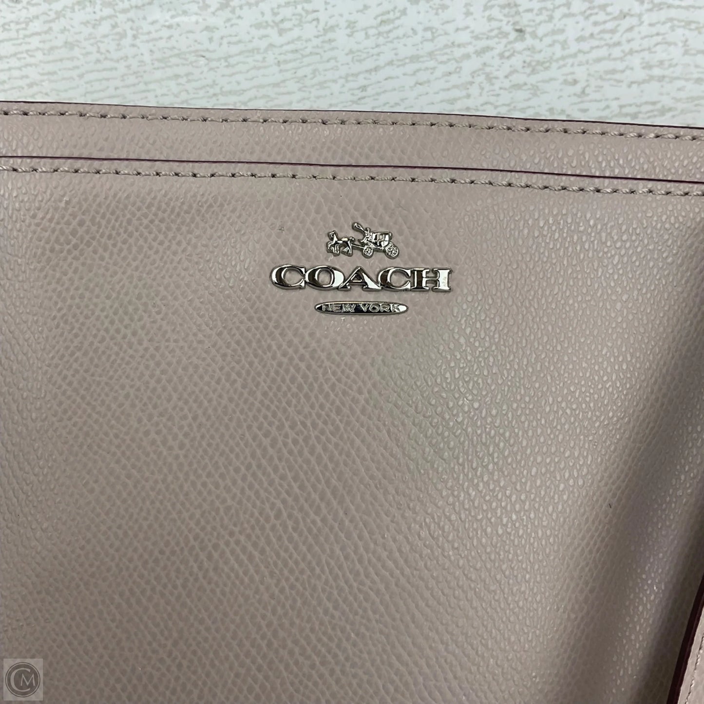 Handbag Designer By Coach, Size: Medium