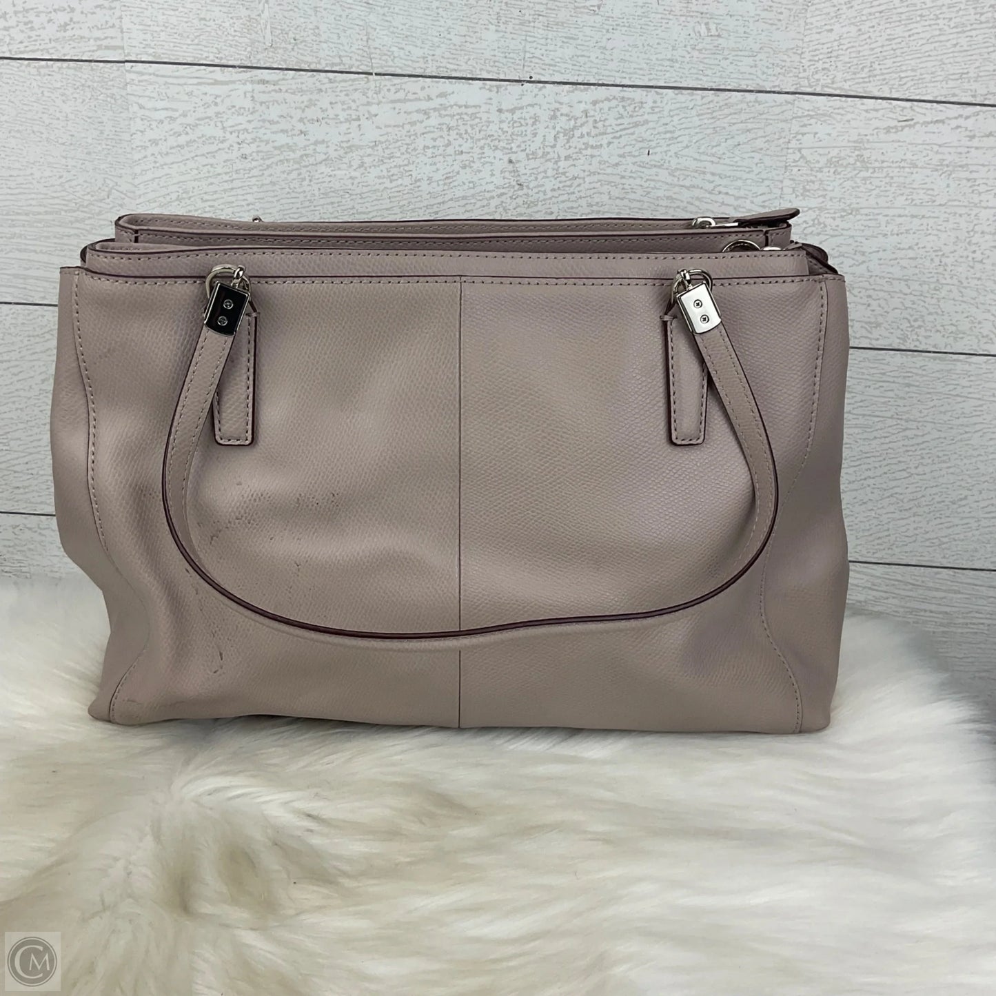 Handbag Designer By Coach, Size: Medium