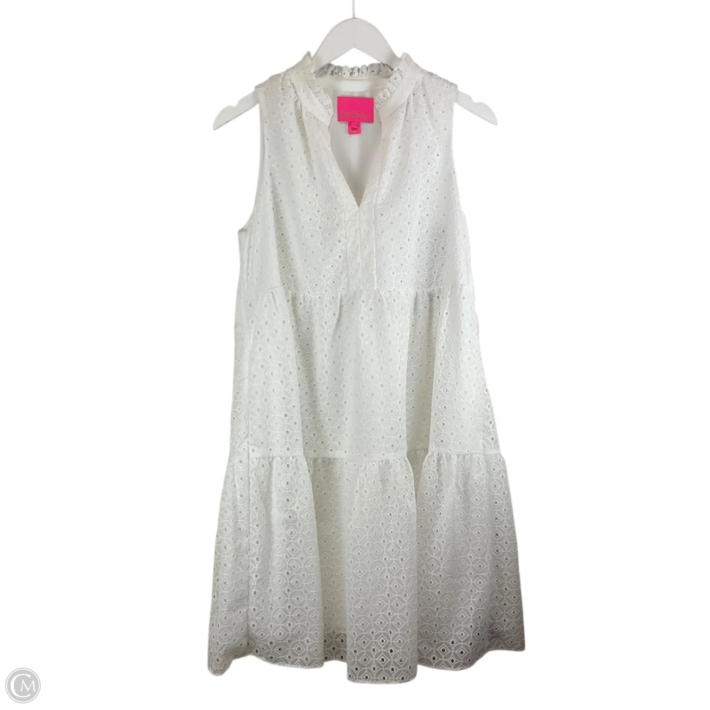 Dress Designer By Lilly Pulitzer In White, Size: S