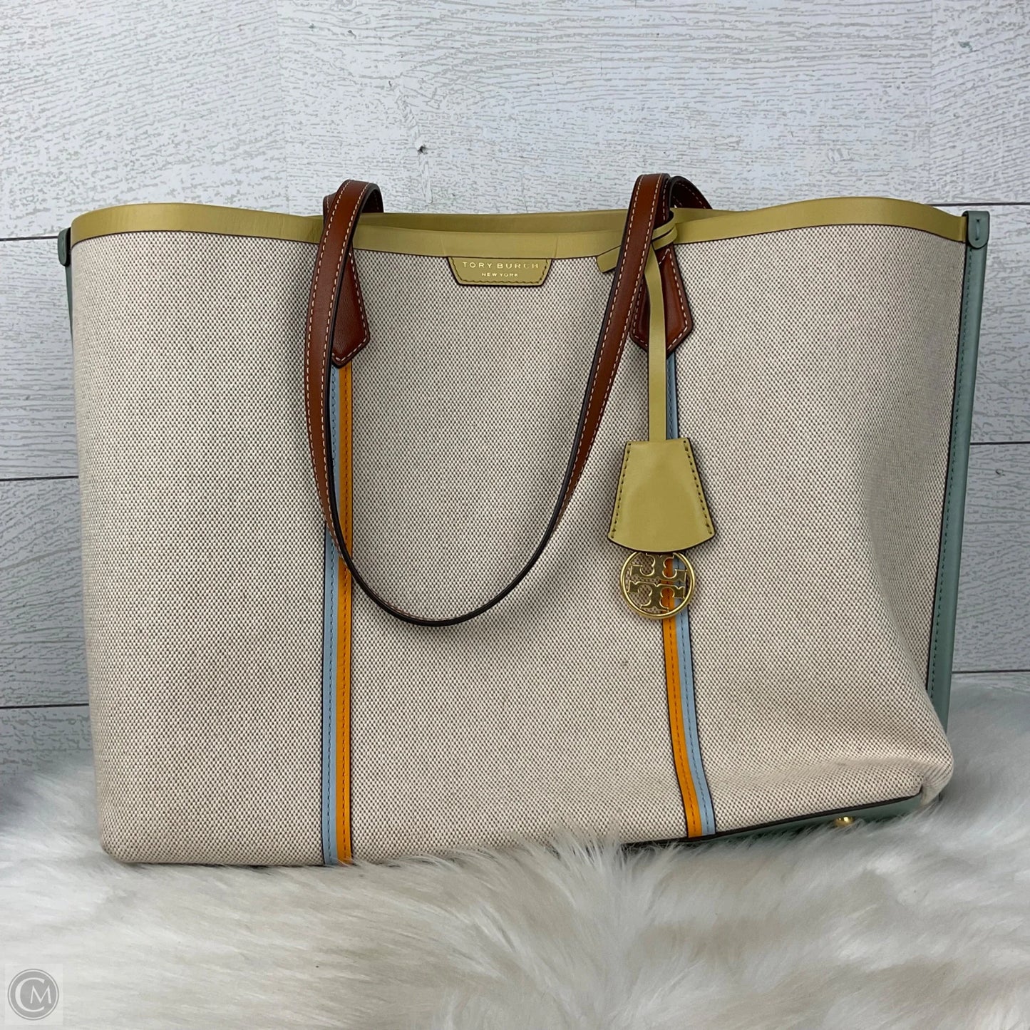 Handbag Designer By Tory Burch, Size: Medium