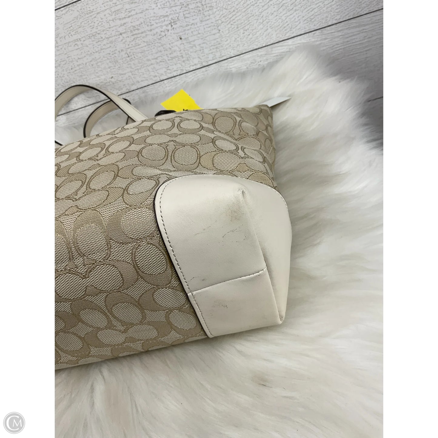 Handbag Designer By Coach, Size: Large