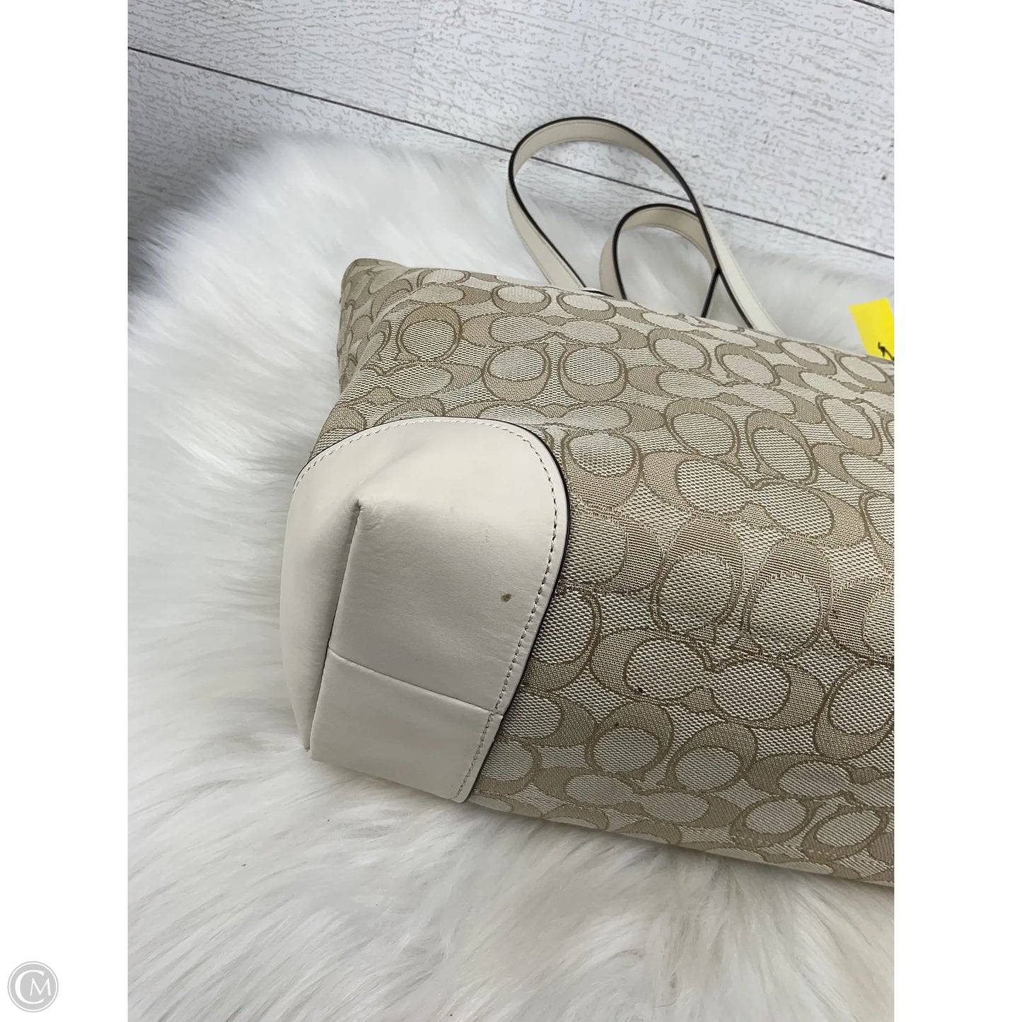 Handbag Designer By Coach, Size: Large