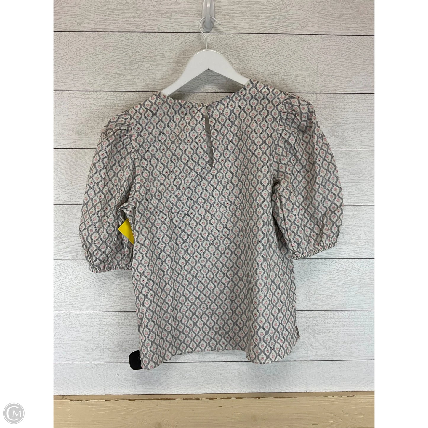 Top Short Sleeve By Cme In Multi-colored, Size: M