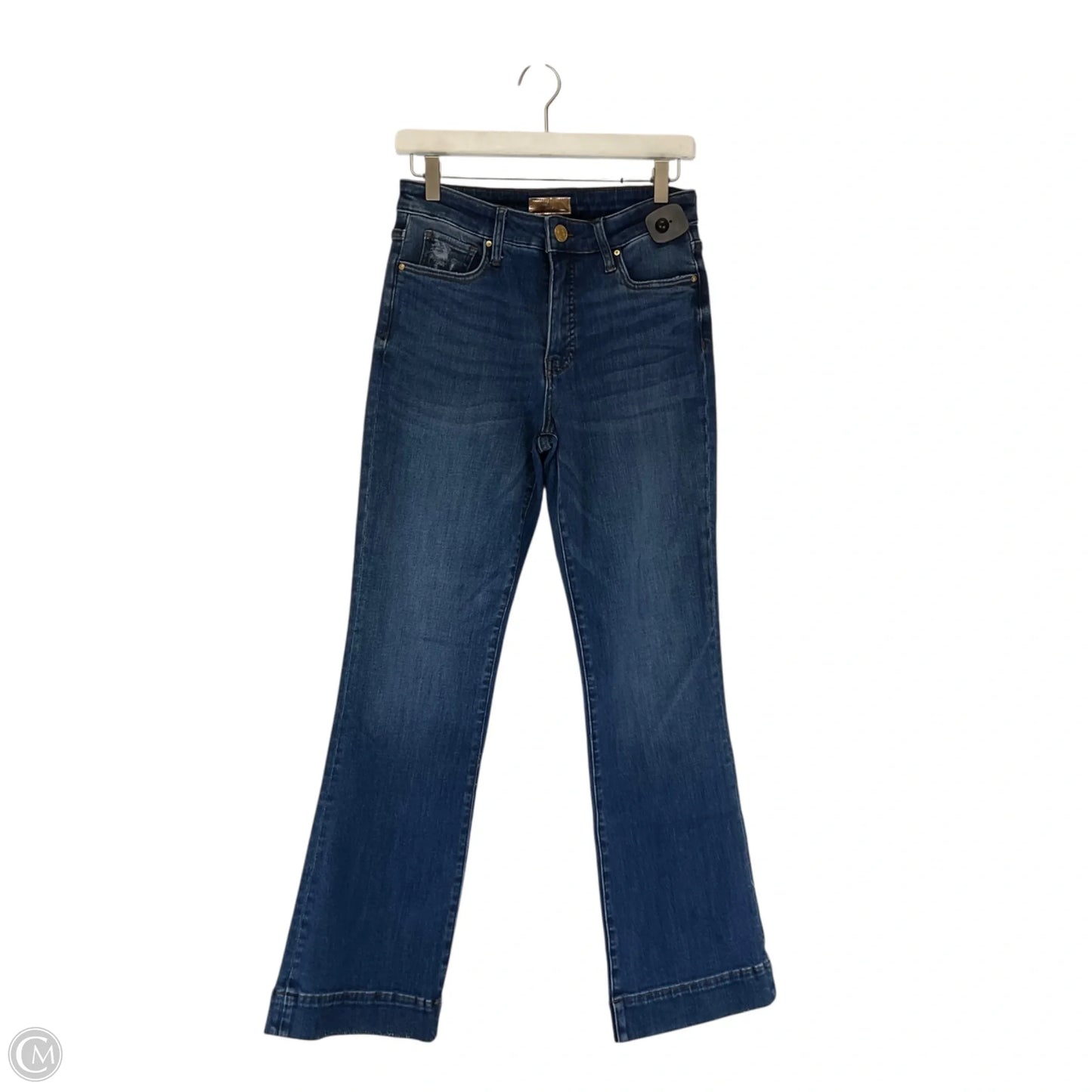 Jeans Wide Leg By Kut In Blue Denim, Size: 4