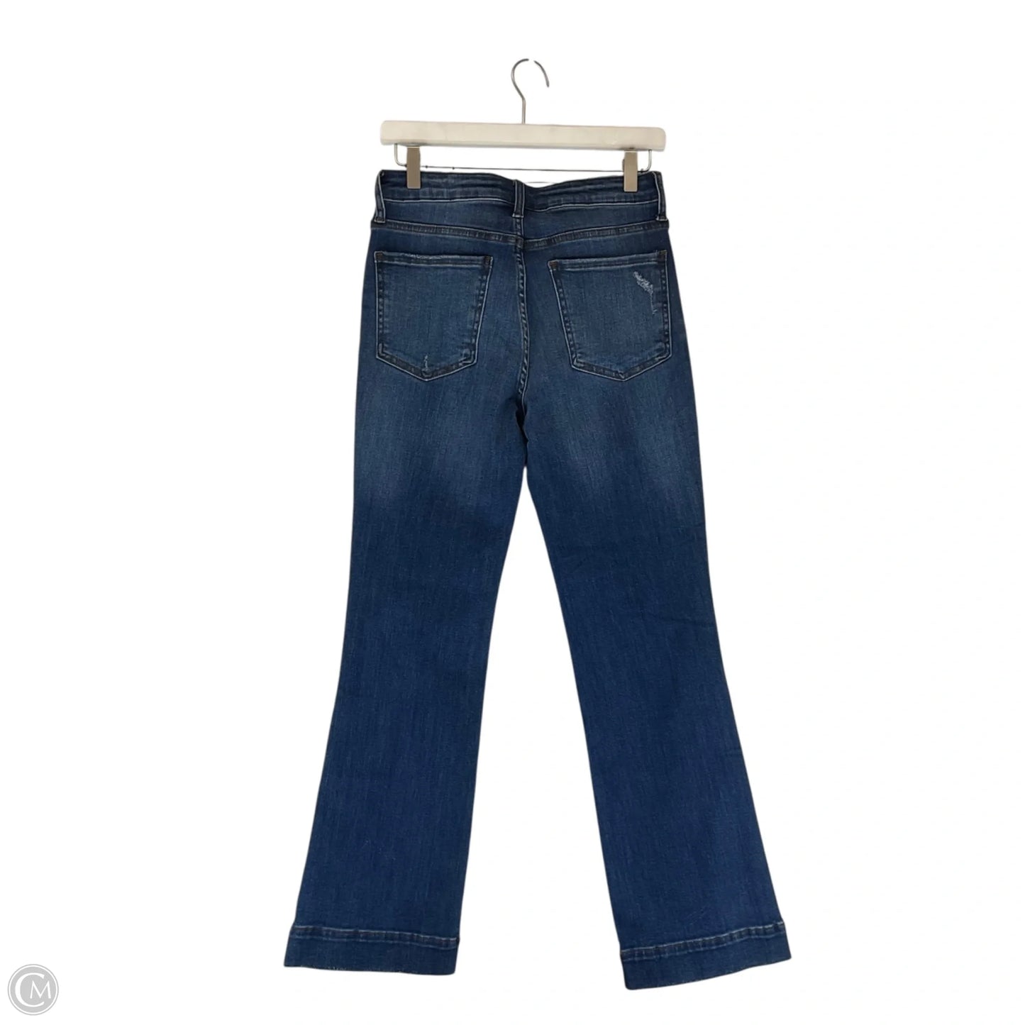 Jeans Wide Leg By Kut In Blue Denim, Size: 4