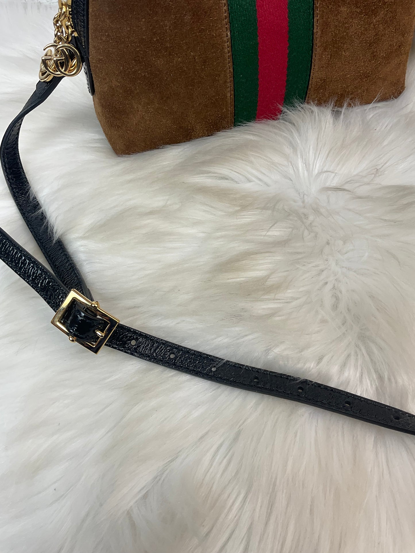 Crossbody Luxury Designer By Gucci, Size: Small