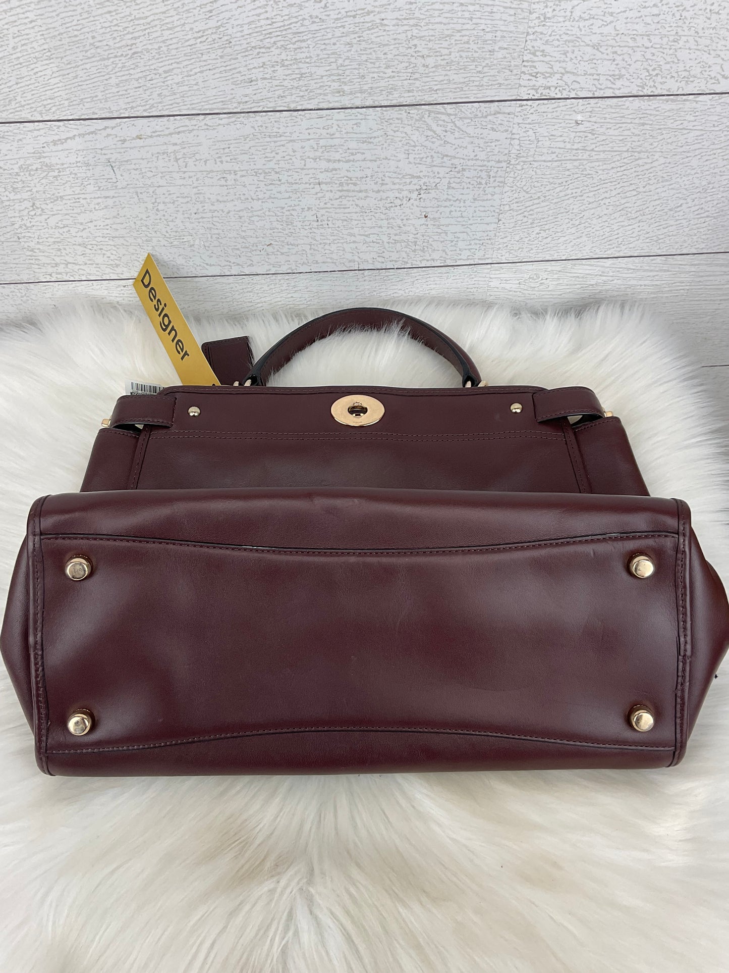 Handbag Designer By Coach, Size: Medium