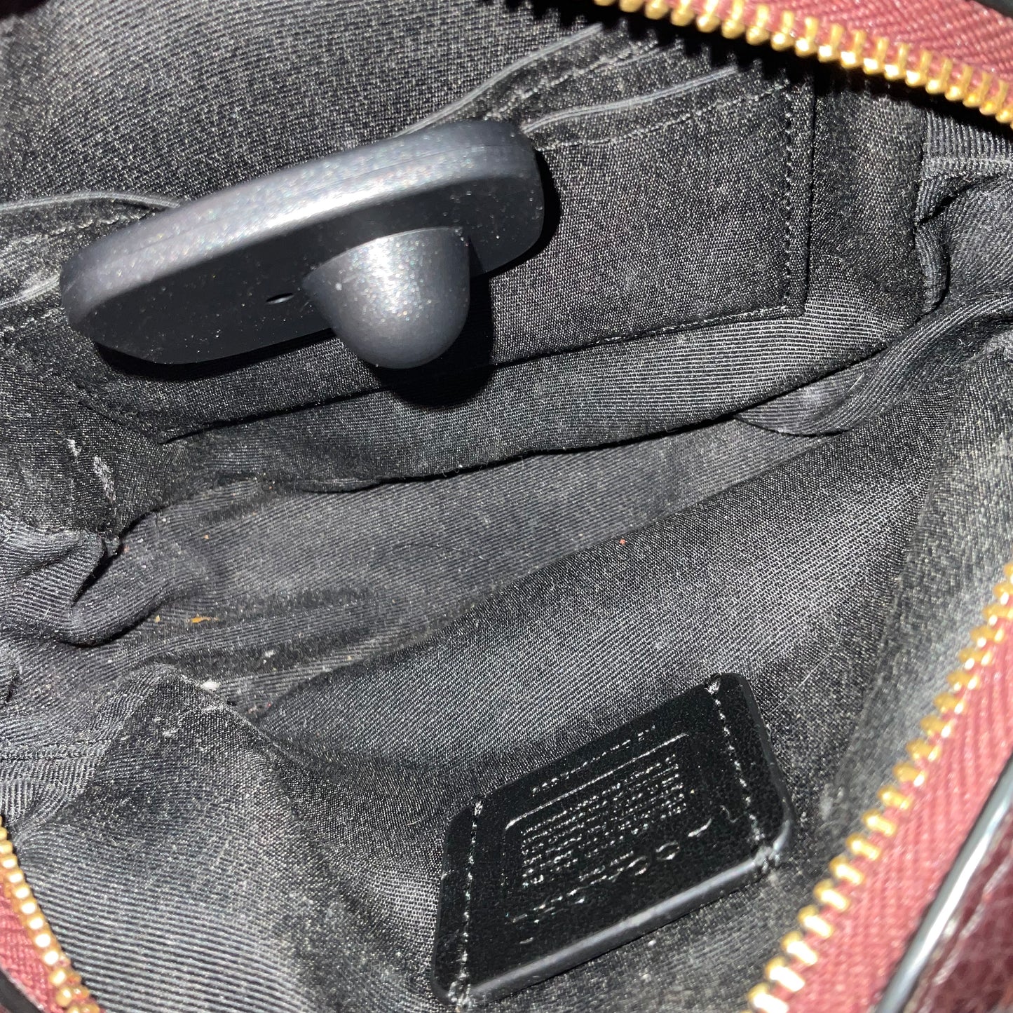 Crossbody Designer By Coach Size: Small