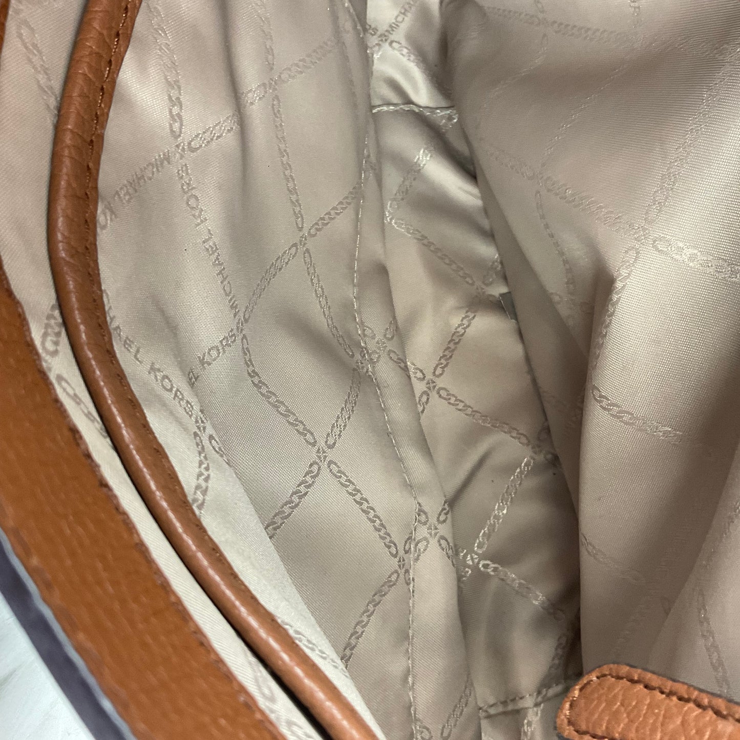 Crossbody Designer By Michael Kors, Size: Medium