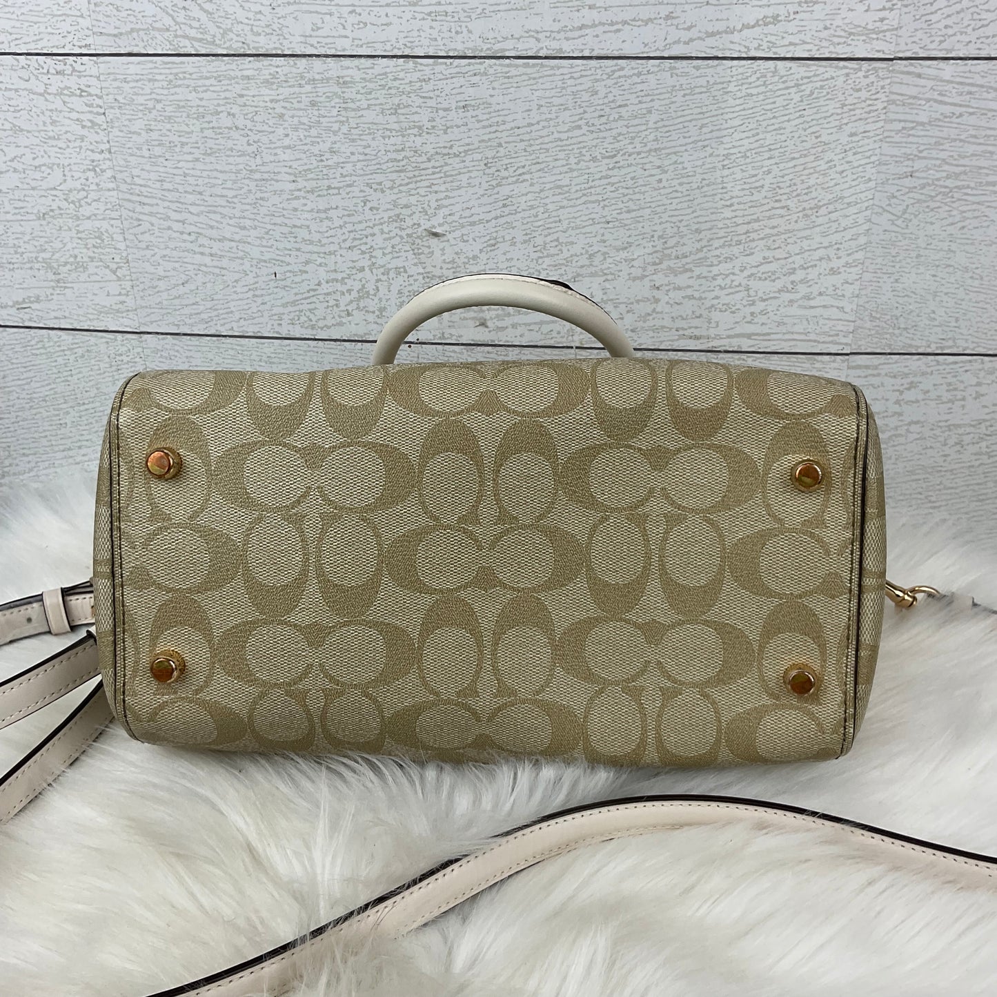 Crossbody Designer By Coach, Size: Medium
