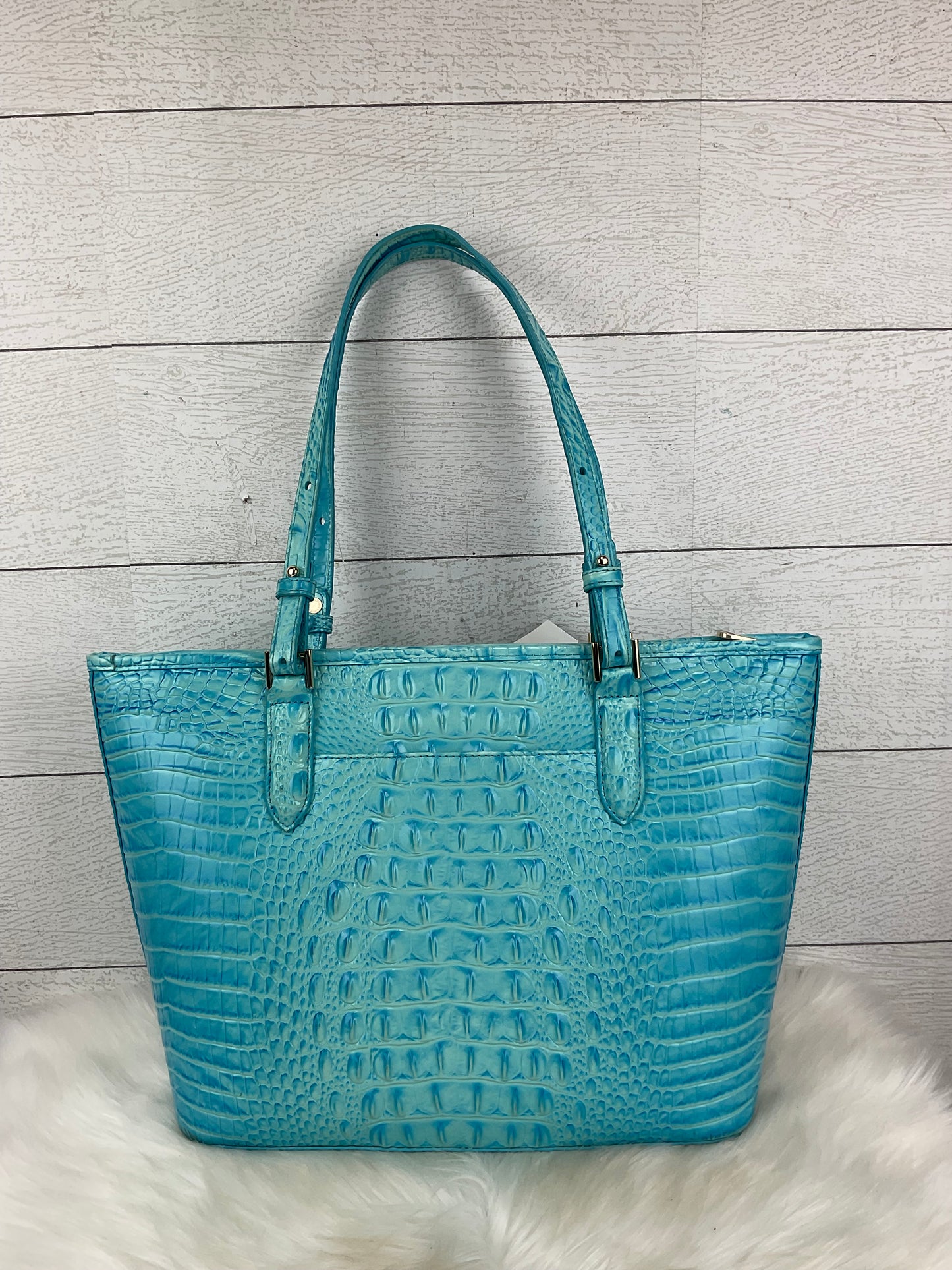 Handbag Designer By Brahmin, Size: Medium