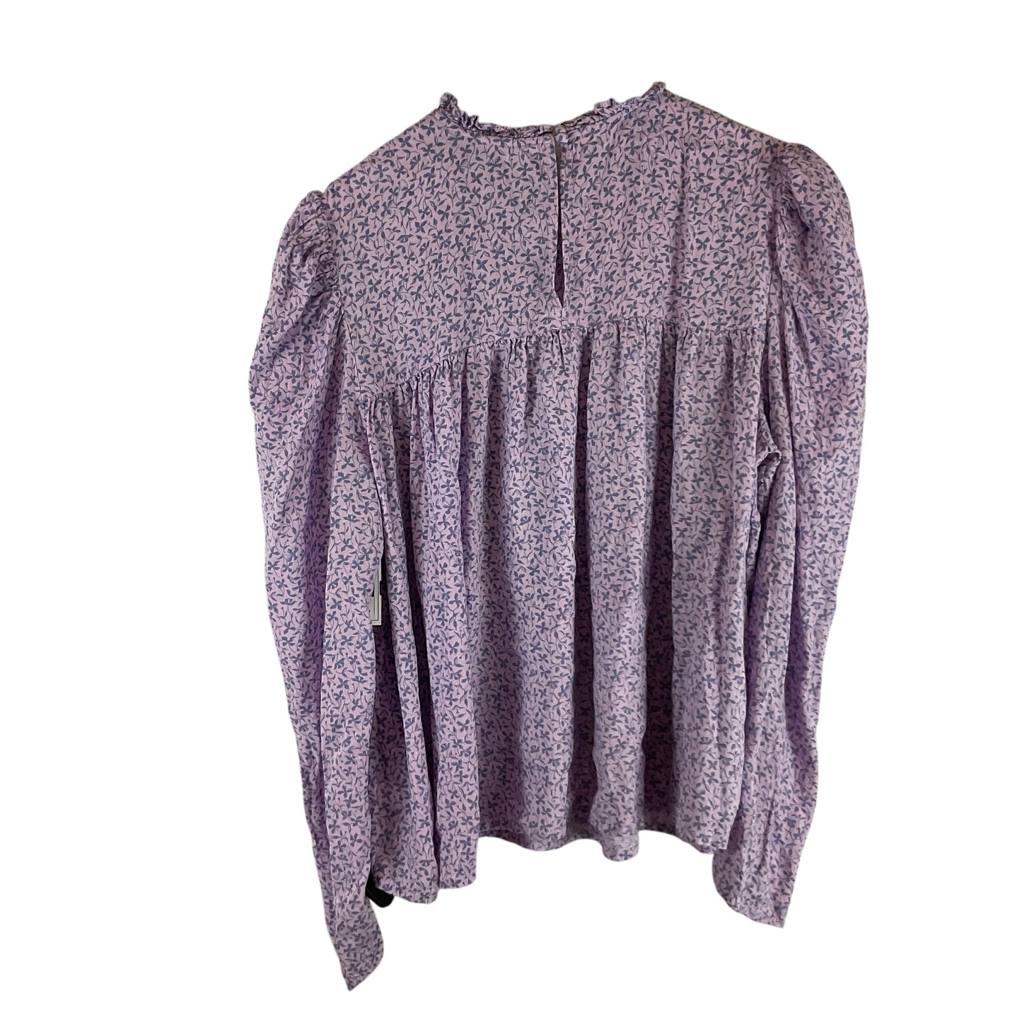 Top Long Sleeve By A New Day In Purple, Size: L