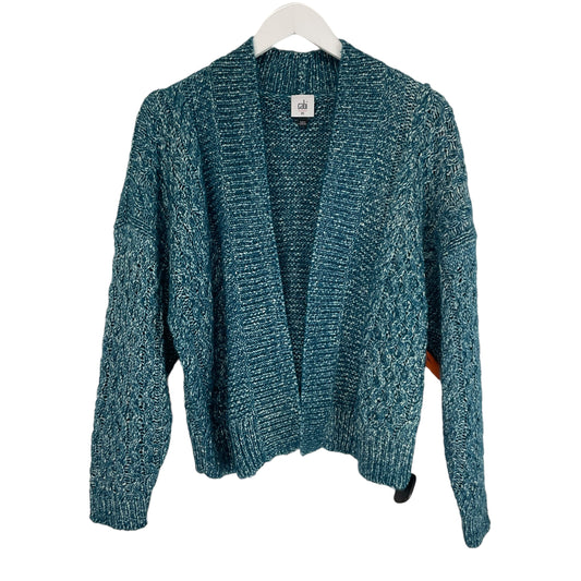 Sweater Cardigan By Cabi In Blue, Size: S