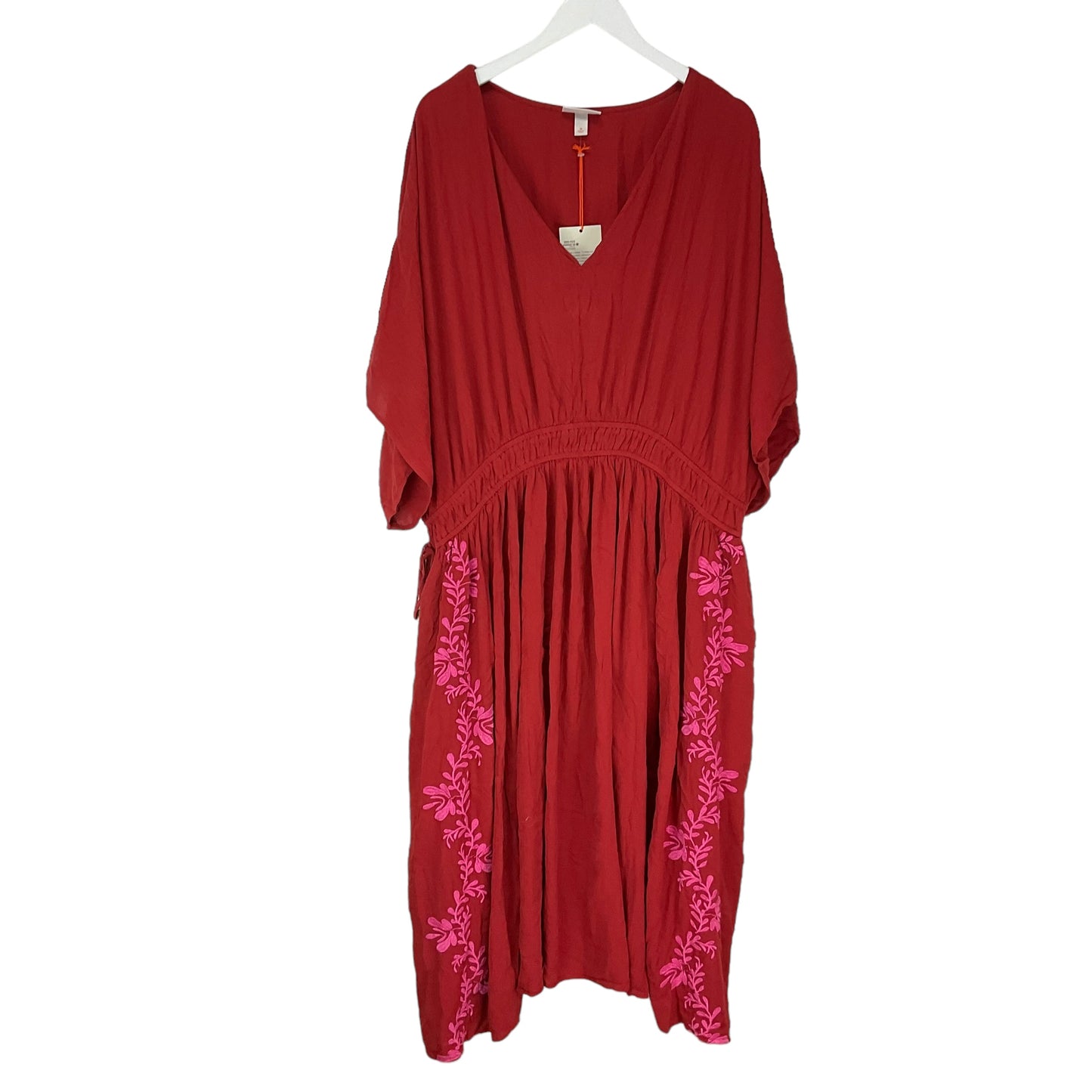 Dress Casual Maxi By Knox Rose In Red, Size: 3x