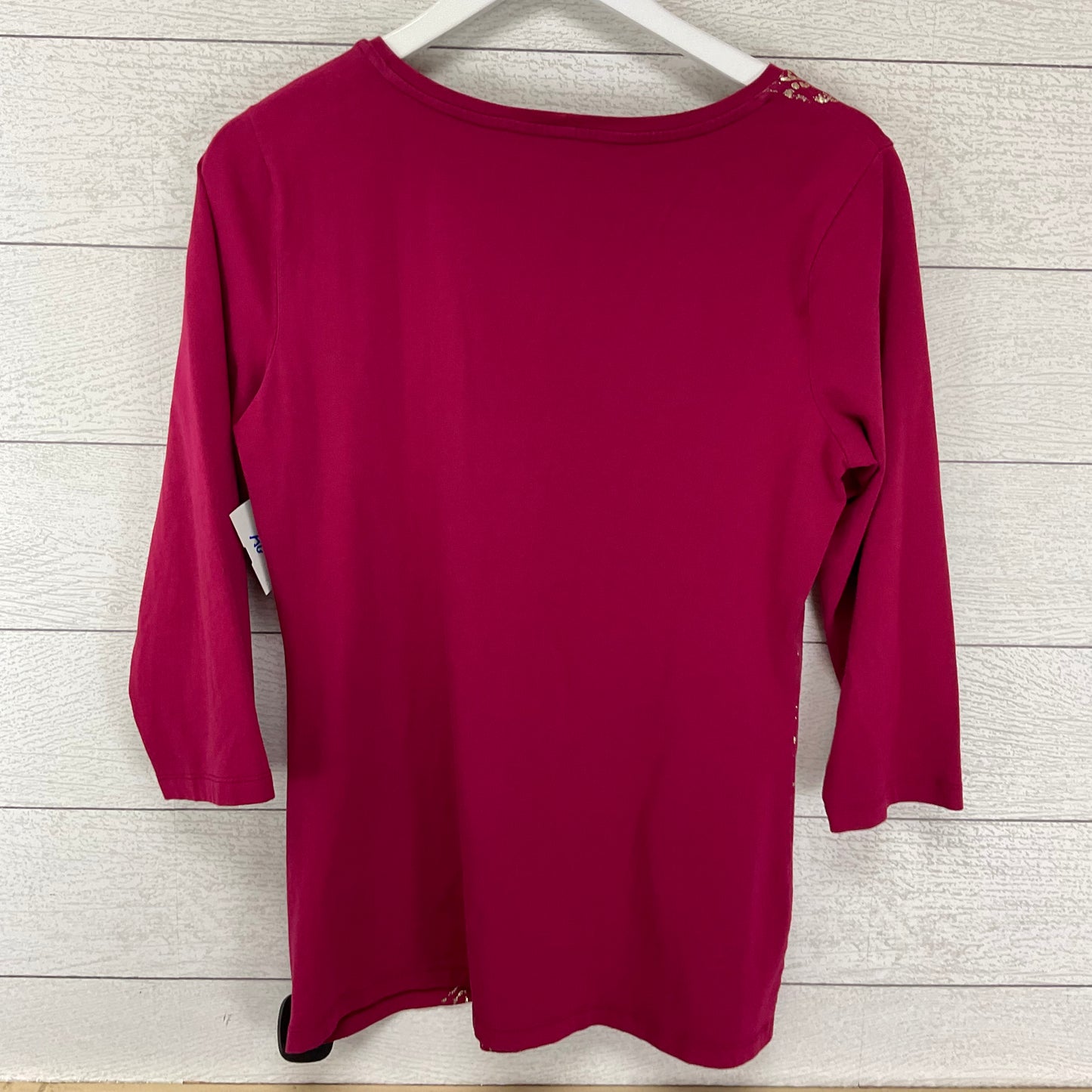 Top Long Sleeve By Coldwater Creek In Purple, Size: M