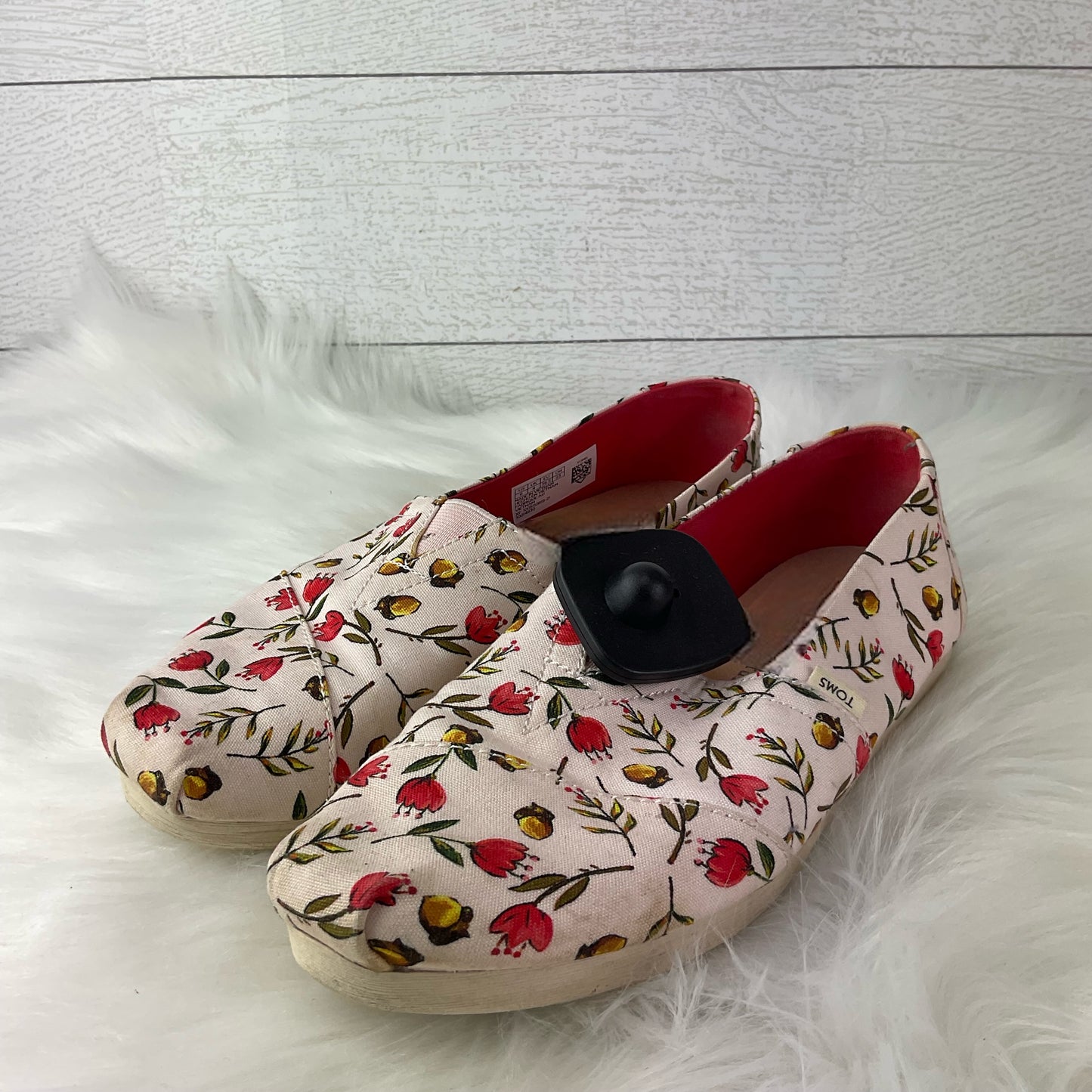 Shoes Flats By Toms In Floral Print, Size: 6