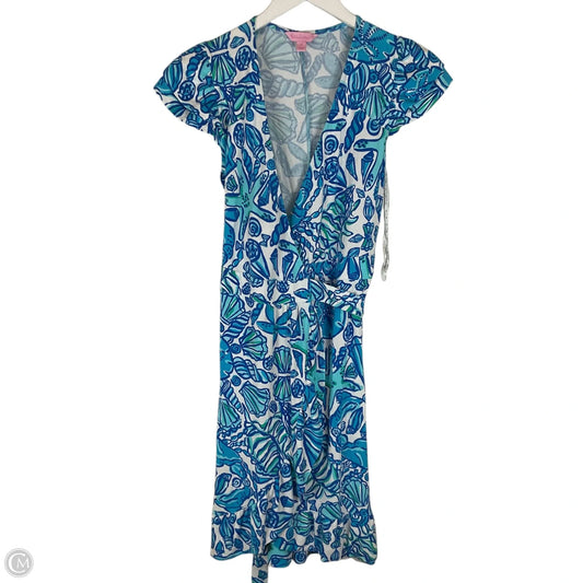 Dress Designer By Lilly Pulitzer In Blue, Size: Xs