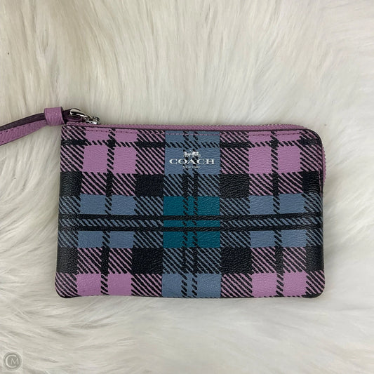 Wristlet Designer By Coach, Size: Medium