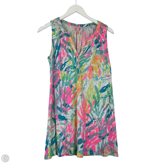Dress Designer By Lilly Pulitzer In Blue & Pink, Size: S