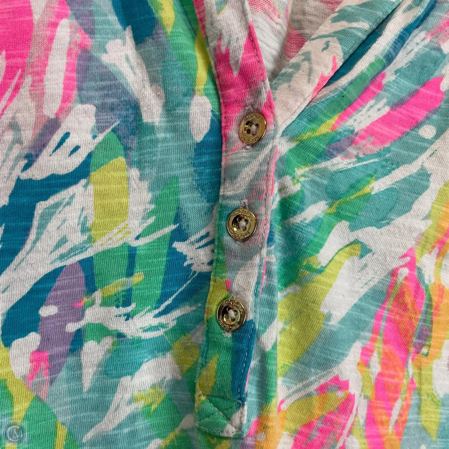 Dress Designer By Lilly Pulitzer In Blue & Pink, Size: S