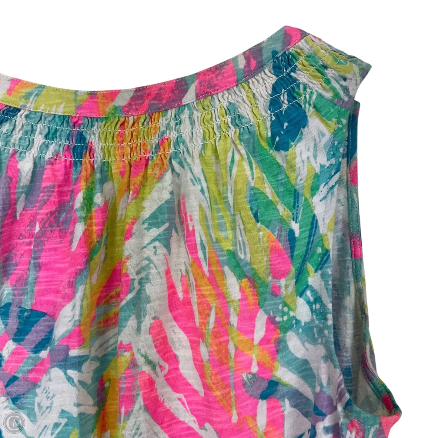 Dress Designer By Lilly Pulitzer In Blue & Pink, Size: S