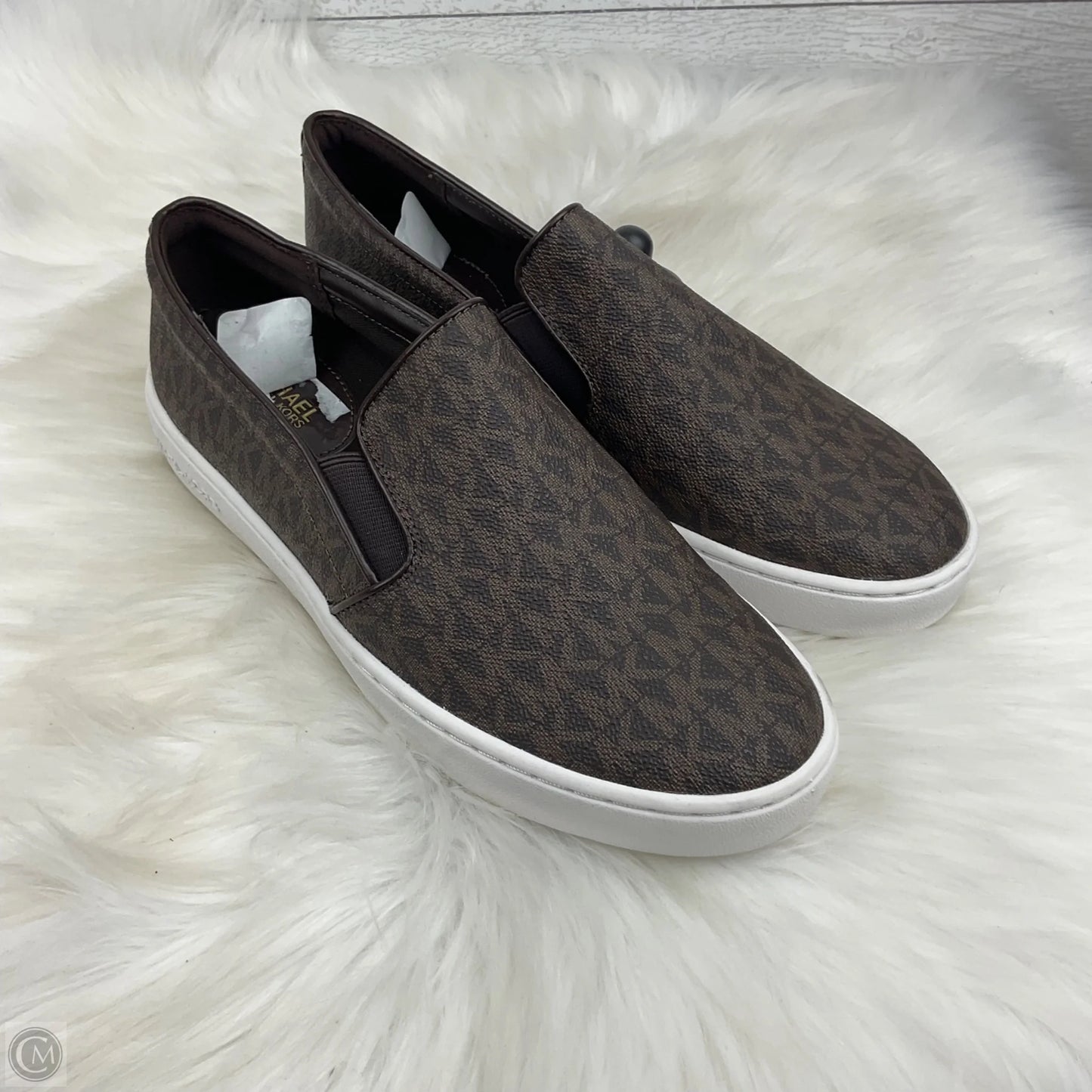 Shoes Designer By Michael Kors In Brown, Size: 8