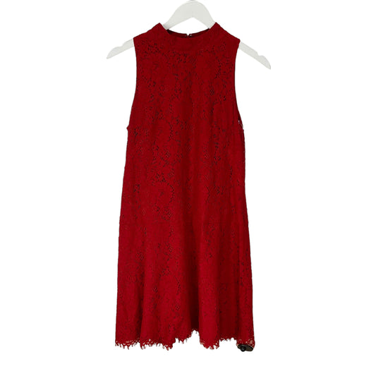 Dress Party Short By Loft In Red, Size: 6