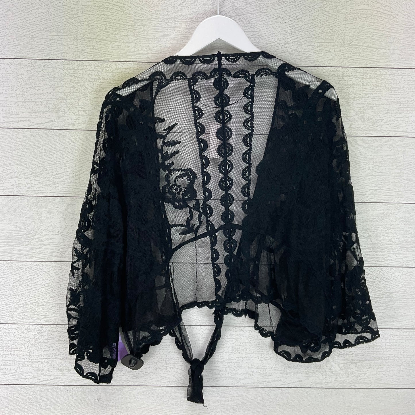 Kimono By Lc Lauren Conrad In Black, Size: Onesize