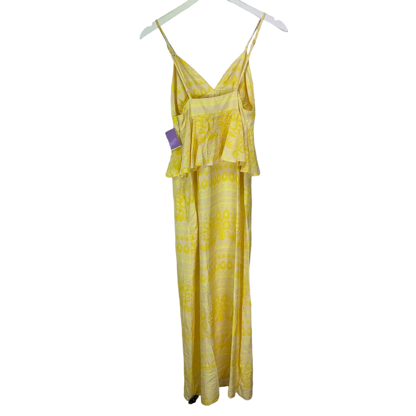 Dress Casual Maxi By Clothes Mentor In Yellow, Size: 0