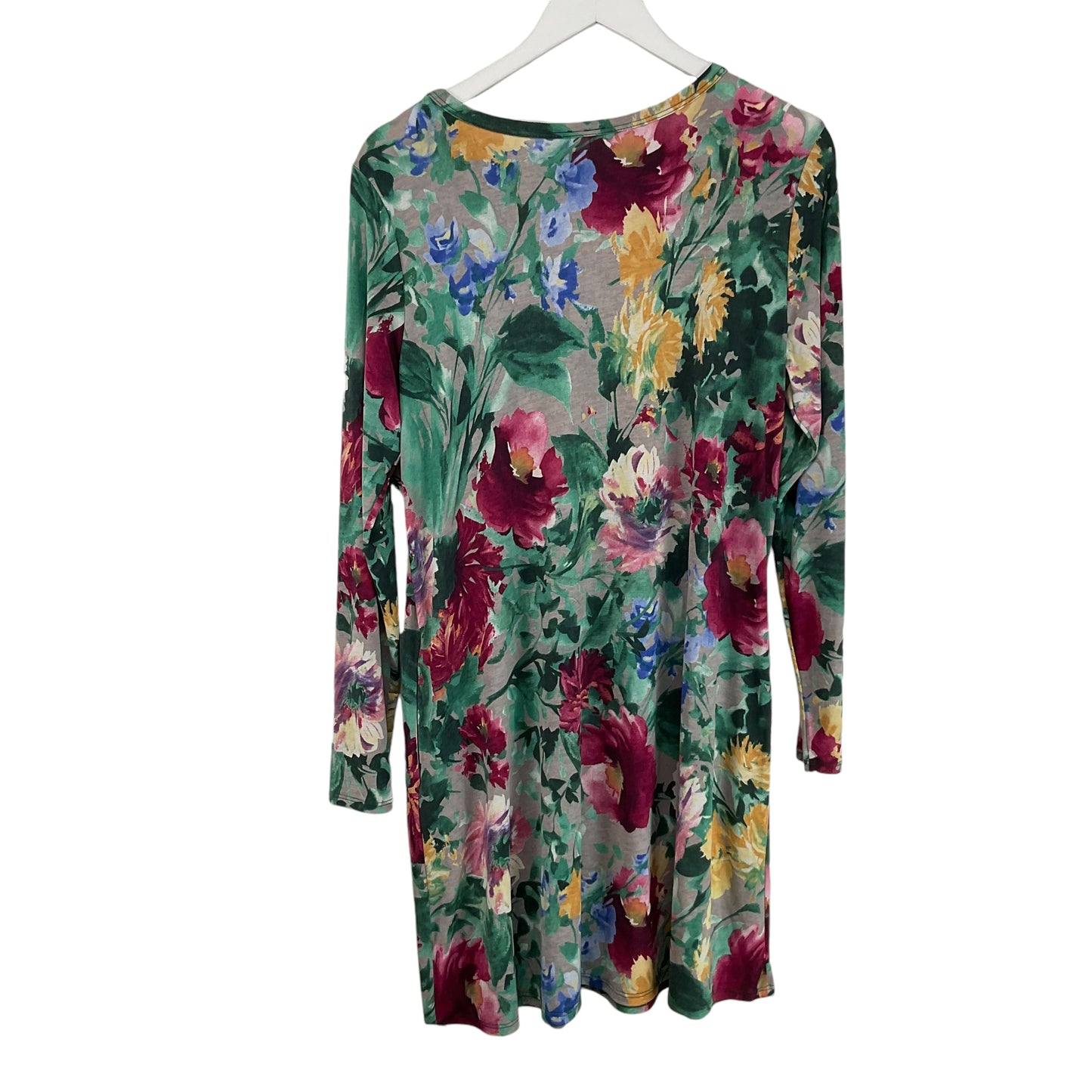 Dress Casual Midi By Honeyme In Floral Print, Size: L