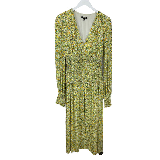 Dress Casual Maxi By Clothes Mentor In Yellow, Size: S