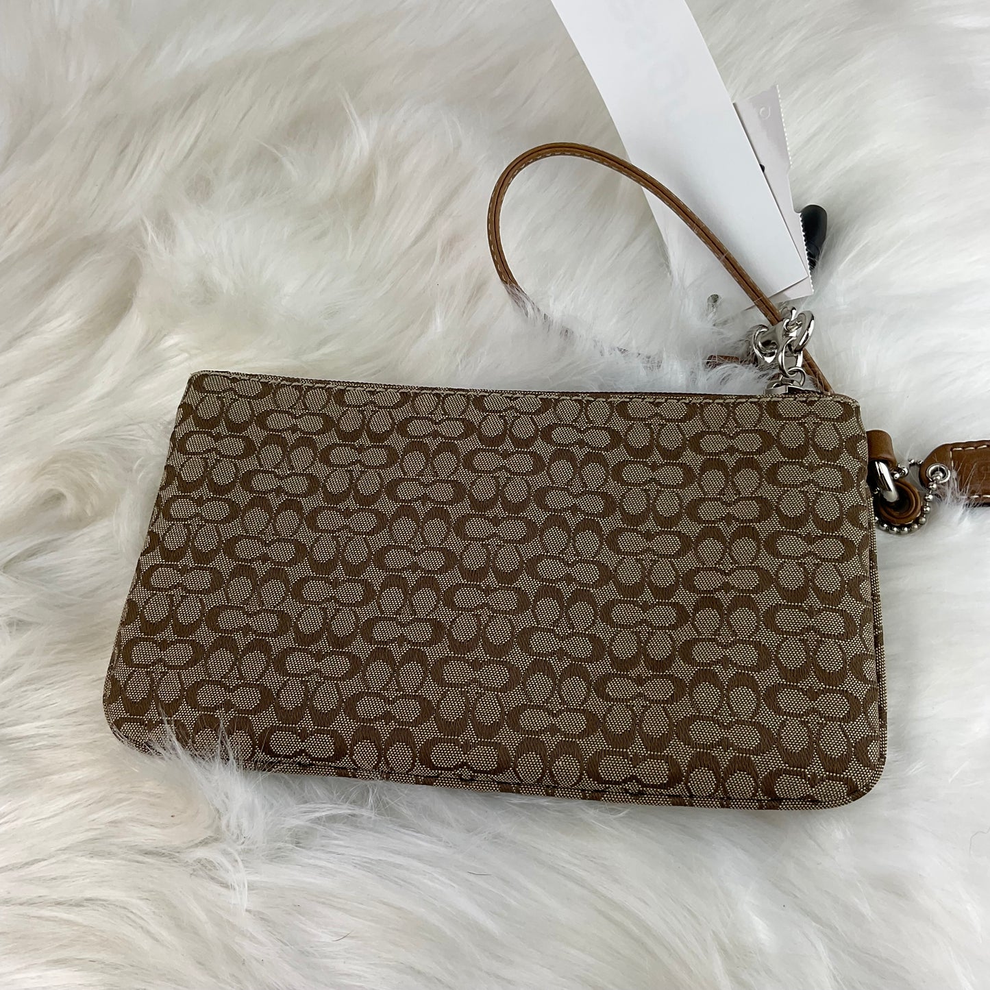 Wristlet Designer Coach, Size Small