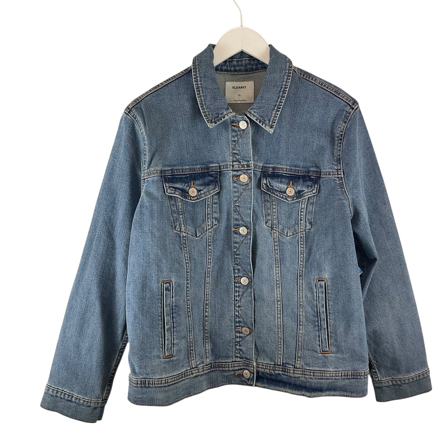 Jacket Denim By Old Navy In Blue Denim, Size: Xl