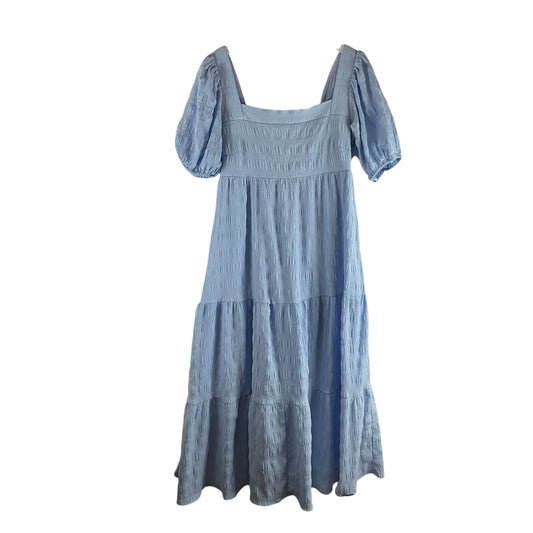 Dress Casual Maxi By Clothes Mentor In Blue, Size: L